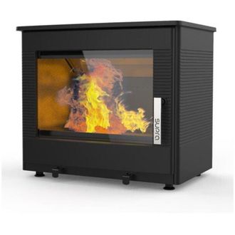 Supra Estufa De Le&ntilde;a Negra Resistente Al Agua De 7,3 Kw - Fr9016120b