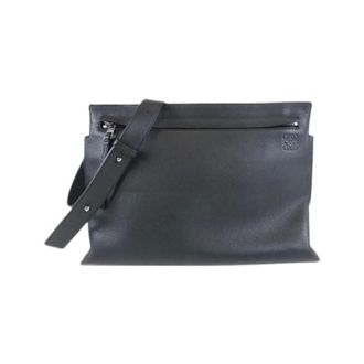 Loewe Pre-owned Shoulder Bag - Dames - Pre-owned - Zwart - Maat: ONE Size Leer