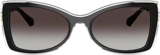 Michael Kors Mk 2272U Zonnebrillen - Dames - Zonnebrillen - Zwart - 53 MM - Accessoires