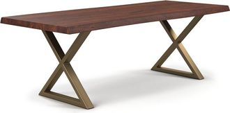 Urbia Brooks 79In X Base Dining Table