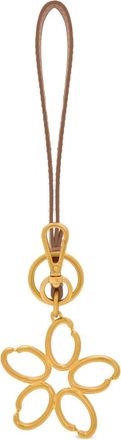 Oscar De La Renta O Flower sleutelhanger - Goud