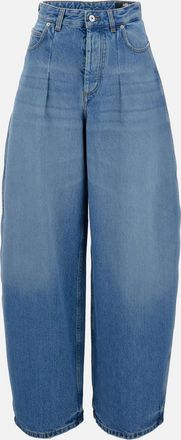 Jacquemus Sky Blue Loose Fit Jeans