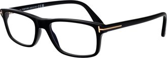 Tom Ford FT6119-B Black Acetate Eyeglasses - Black