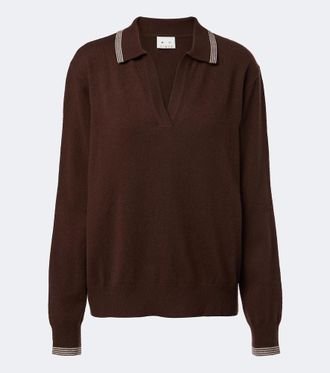 The Upside Coco Luna cashmere-blend polo sweater