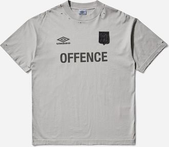 Umbro Offence Defence T-Shirt Light Grey