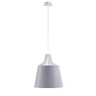 Netlighting Lea Dome Pendant Ceiling Light Grey 38cm 1x E27
