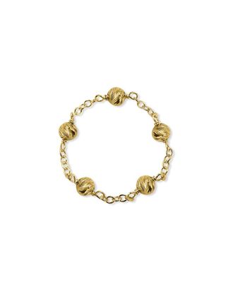 Jewelmak 14K Gold Chain Ring