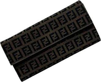 Fendi Pre-owned Portafoglio lungo (bi-fold) - - Pre-owned - Donna - Nero - ONE SIZE