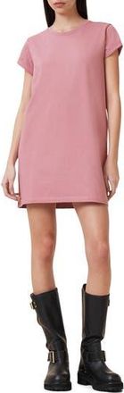 AllSaints Anna Cotton T-Shirt Dress in Ash Rose Pink at Nordstrom Rack, Size 2 Us / 6 Uk