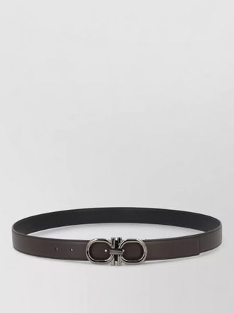 Ferragamo adjustable belt smooth finish design