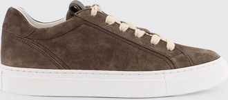 Brunello Cucinelli Sneakers Brunello Cucinelli in camoscio con monile