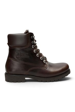 Panama Jack Panama Jack Mens Brown Leather Lace-Up Ankle Boots - PJ03-IGLOO-C45