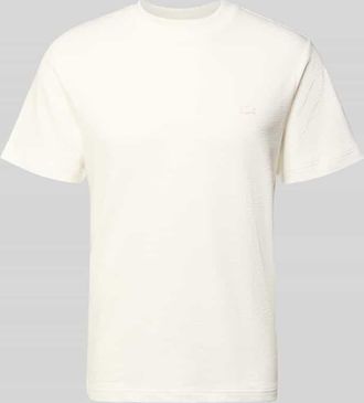 Lacoste Regular Fit T-Shirt aus reiner Baumwolle in Offwhite, Gr&ouml;&szlig;e XXXL