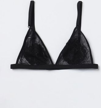 Dolce & Gabbana Reggiseno a triangolo in pizzo e tulle
