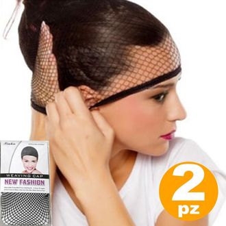 Trade Shop Trade Shop - Red De Retina El&aacute;stica Para Cabello Bajo Peluca Peinados Transpirables Para Auriculares