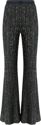 Missoni Ds 26Wi 05 Wijde Broek - Dames - Wijde Broeken - Zwart - XS - Broeken