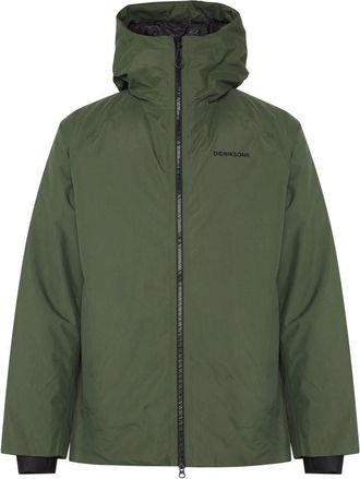 Didriksons 1913 Heren, Jassen, Groen, Maat: 2XL Zijde