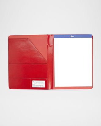 Royce Leather Executive Leather Writing Portfolio, Personalized