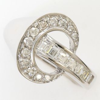 C&A White Gold White Gold (18K) Band Ring (Pre-Owned)