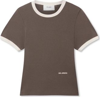 Axel Arigato Dahlia T-shirt - Dames - T-shirts - Bruin - M - Katoen - Tops