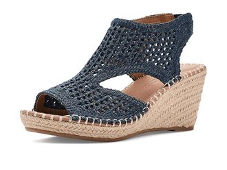Gentle Souls Cody Knit Womens Wedge Shoes Navy Knit : 7.5 M, Leather/Suede