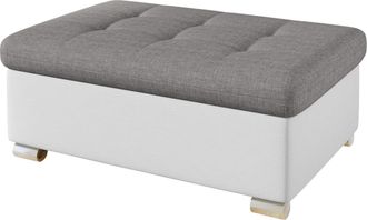 Mirjan24 Banco Tapizado Comfivo Gemma I, Soft 017 + Lux 05, 41x70x96cm, Di&aacute;metro: 0, Cuero Ecol&oacute;gico + Tapiz, Patas: Pl&aacute;stico, 0