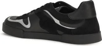 Dolce & Gabbana Mens Sneakers Portofino Black Black-Black Trainers Black/black