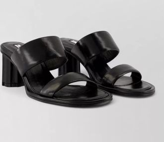 Ami leather pumps