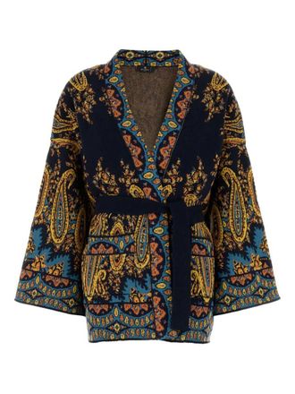 Etro Paisley Print Cape