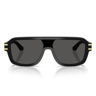 Dolce & Gabbana Sunglasses Dg4507 501/87 Black/Dark Gray Men