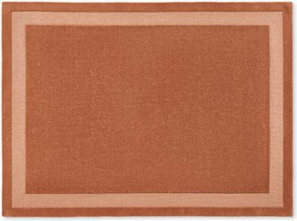 Castlery Tan France Isha Area Rug by Castlery, Rust, 9 x 12