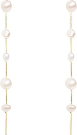 Cult Gaia Atum druppeloorbellen - Dames - Oorbellen - Geel - ONE Size - Accessoires