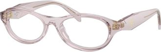 Prada D18V Brillen - Dames - Accessoires - Roze - Maat: 53 MM