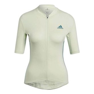 adidas (WMNS) adidas The Short Sleeve Cycling Asia Sizing Green H65313