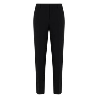 Moschino Classic Trousers - female - Moschino - Slim-fit Trousers - Black - S - Trousers