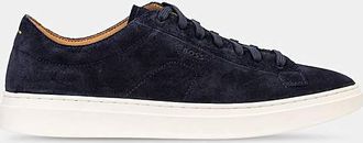 HUGO BOSS Kieran Suede Trainer - Navy
