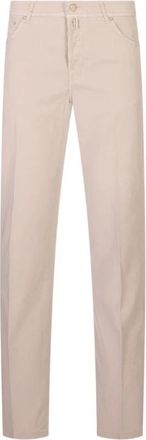 Kiton Slim-fit Jeans - Heren - Slim Fit Jeans - Bruin - W35 - Denim - Jeans