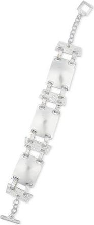 Karine Sultan Connecting Plates Bracelet in Silver at Nordstrom Rack