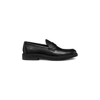 Geox Heren, Schoenen, Zwart, Maat: 45 EU Leer