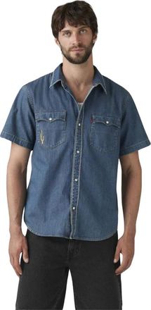 Levi's Hombre, Camisas, Azul, Talla: L
