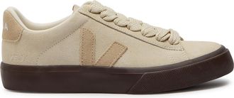 Veja Campo Logo-appliquéd Suede Sneakers - Beige - 40 (IT40 / UK7)