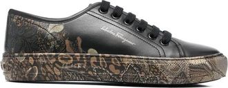 Ferragamo Ladies Black Sneakers, US Size 5.5
