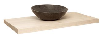 Puma Encimera De Lavabo Dolce 120x50 Cm, Acacia Do12050ak - Naturel