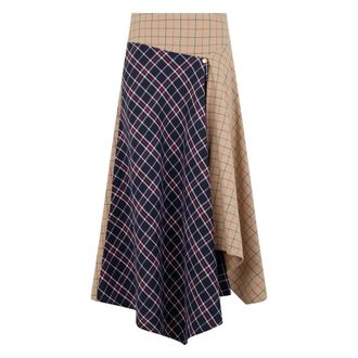 Barbour Midi Skirts, female, Multicolor, Size: XS Dalbury Midi Skirt