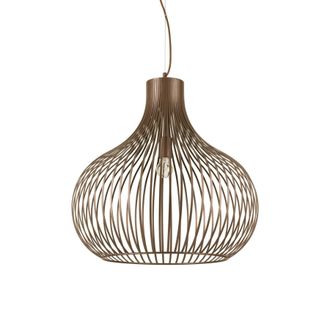 Ideal Lux Ideal Lux Onion - 1 Luz Colgante De Techo Marr&oacute;n