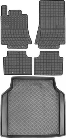 OEM Juego De Alfombrillas De Goma Para Coche Y Alfombrilla Para Maletero Para Alfa Romeo Giulia Sed&aacute;n (2016)
