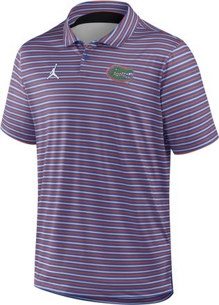 Nike Jordan Mens Florida Tour Stripe Jordan Brand Dri-FIT College Polo in Blue | 0JPT0FJCUFN-24Y