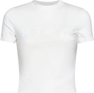 John Richmond T-shirt Cropped - Dames - T-shirts - Wit - S - Tops