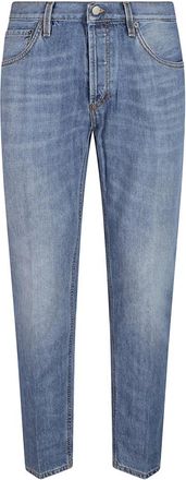 Dondup Brighton Stijlvolle Denim Jeans - Heren - Slim Fit Jeans - Blauw - W31 - Denim - Jeans