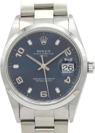 Rolex Pre-owned Oyster Perpetual Date Acciaio Automatico 15200 - - Pre-owned - Donna - Blu - ONE SIZE
